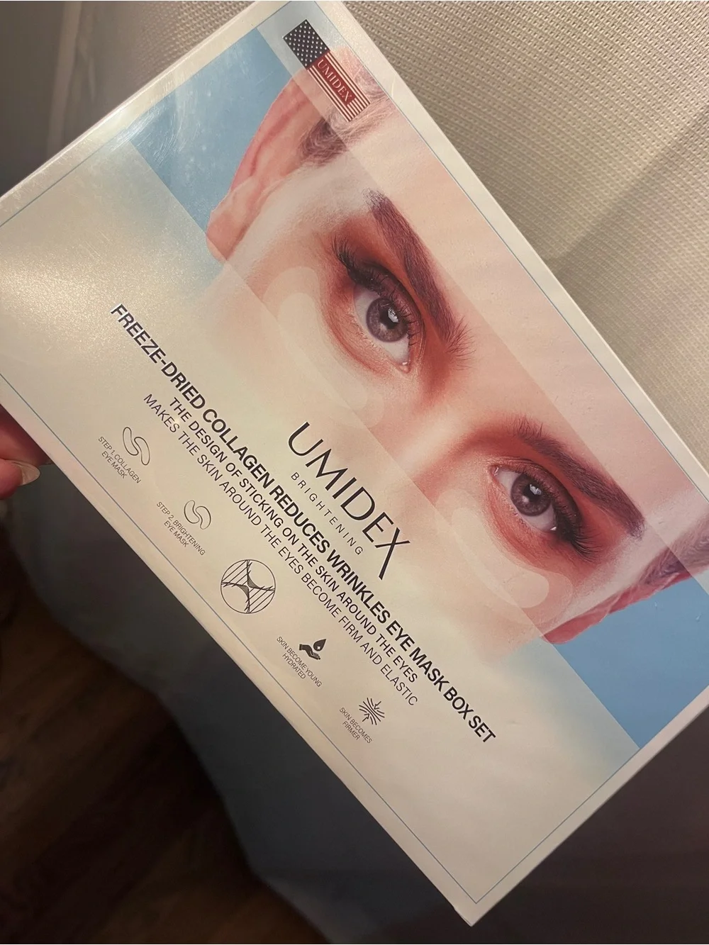 UMIDEX Brightening Freeze-Dried Collagen Eye Mask - NEW